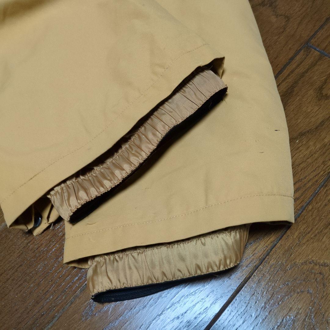 【美品】ROXY　スノボウェア　上下セット　総柄　小花柄　キャメルブラウン　Ｓ