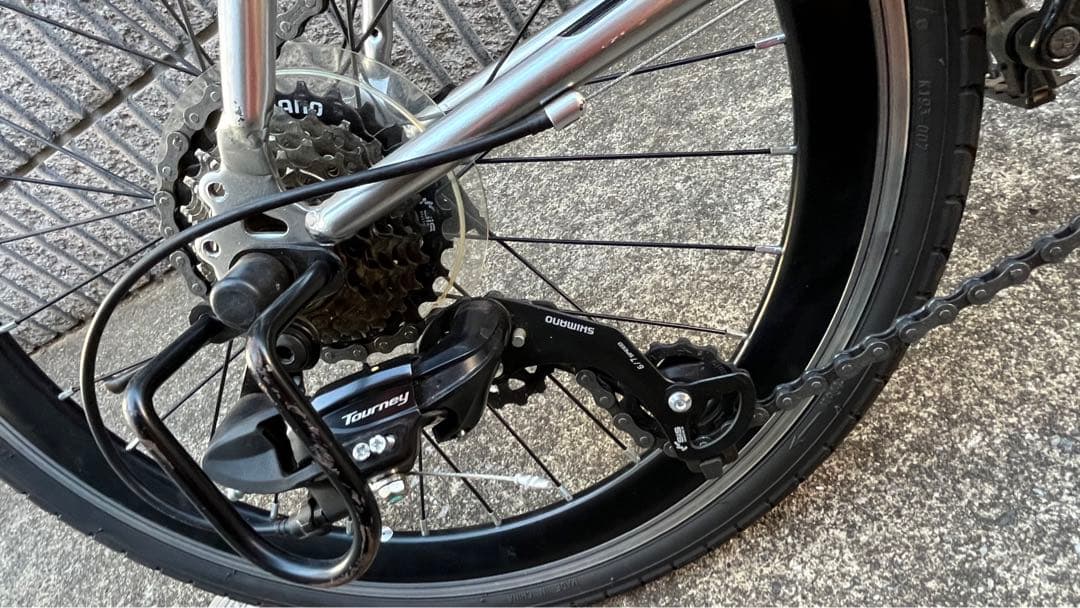 ミニベロ　20インチ　7段変速　整備済　クイックリリース