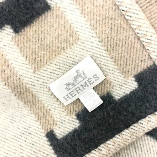 ハタケ【HERMÈS】エルメス ブランケット プレード アヴァロン カシ