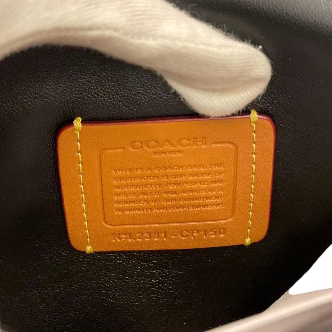 【新品】COACH コーチ タビー キルティング ショルダーバッグ 黒 2way