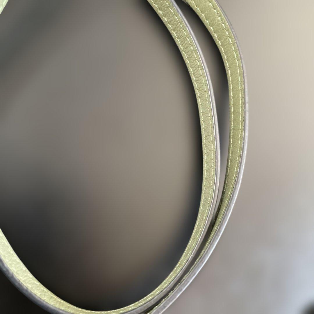 【ピノ】ロエベ　エレファント ポケット　ショルダーバッグ　グリーン