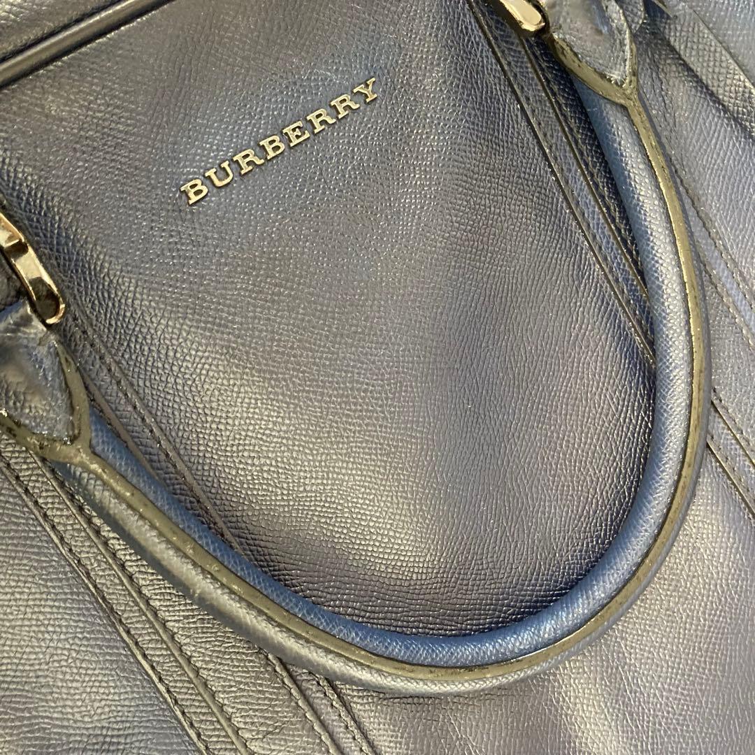Burberry ビジネスバッグ　ブリーフケース A4収納可能 リペア品