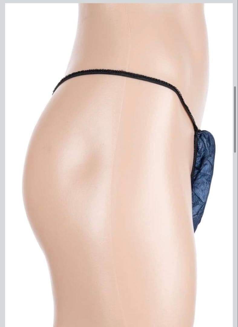 【激安】 ペーパーショーツ 500個 ネイビー 横スカ エステ