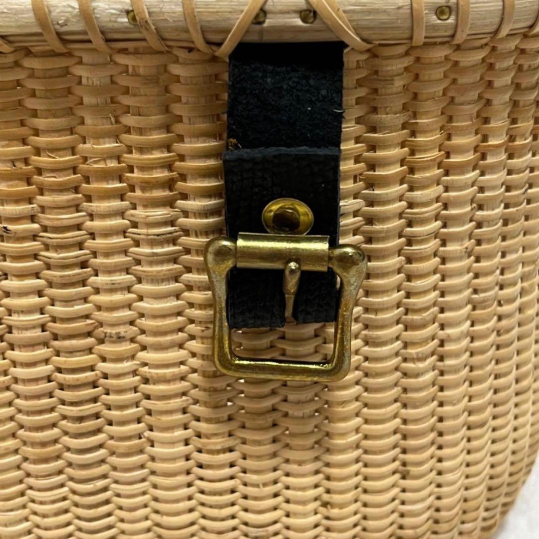 ナンタケットバスケット 自転車かごバスケット ラタン 籐 収納 おしゃれ