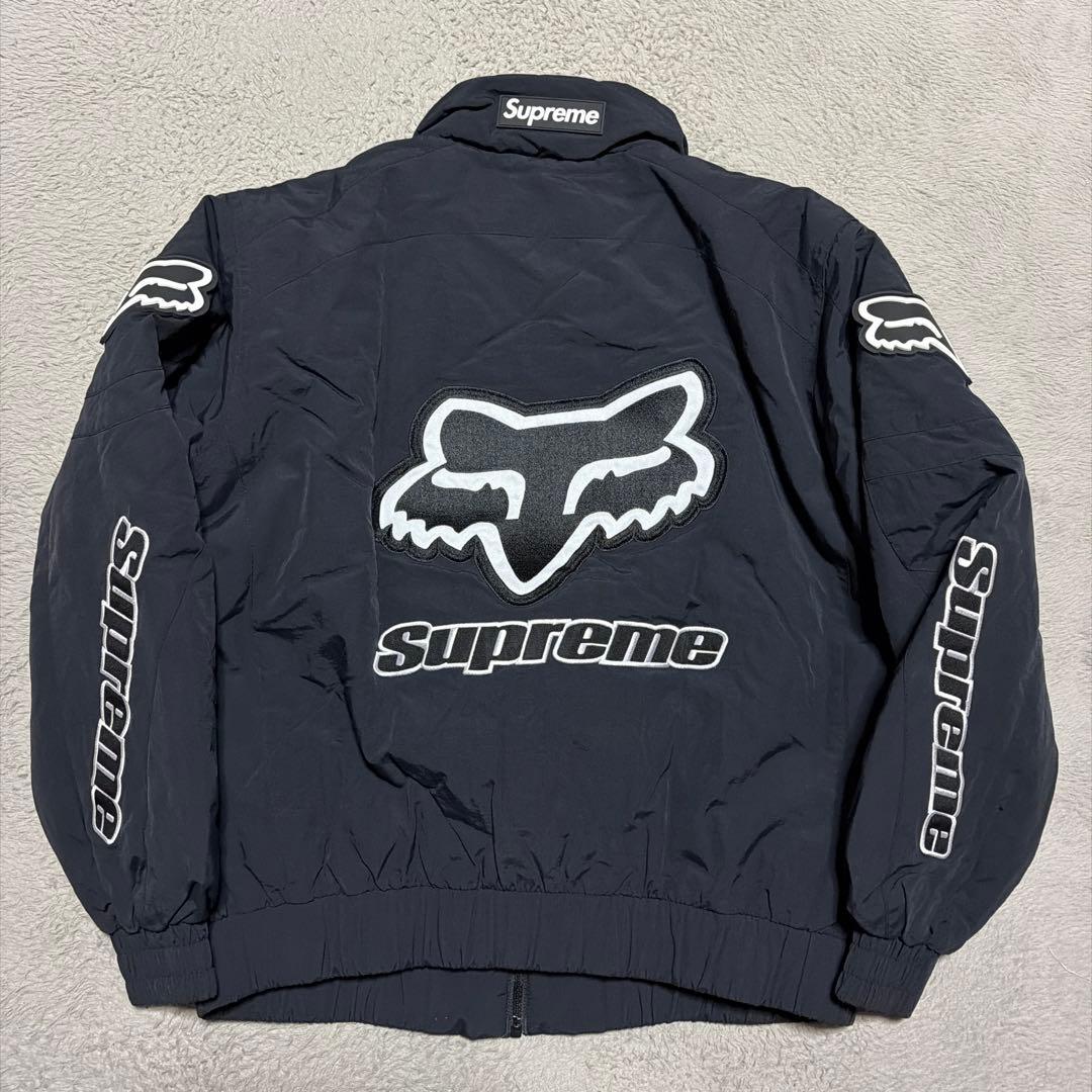Supreme Fox Racing Puffy Jacket ジャケット　S
