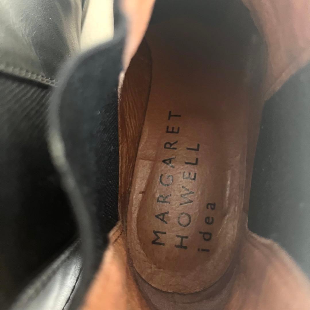 MARGARET HOWELL idea サイドゴアショートブーツ 22.5