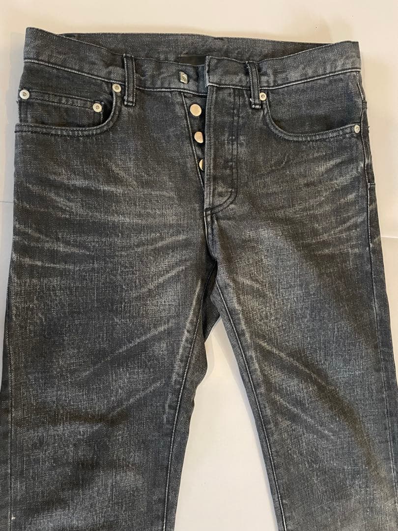 【神サイズ27】Dior Homme 08SS ブラックデニム 補修無 美品