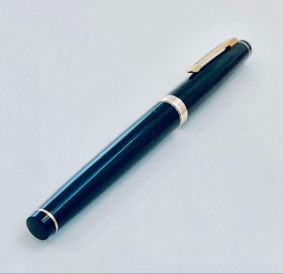 ペン先18K◆プラチナ 高級万年筆 Platinum 唐草 18金 1960s