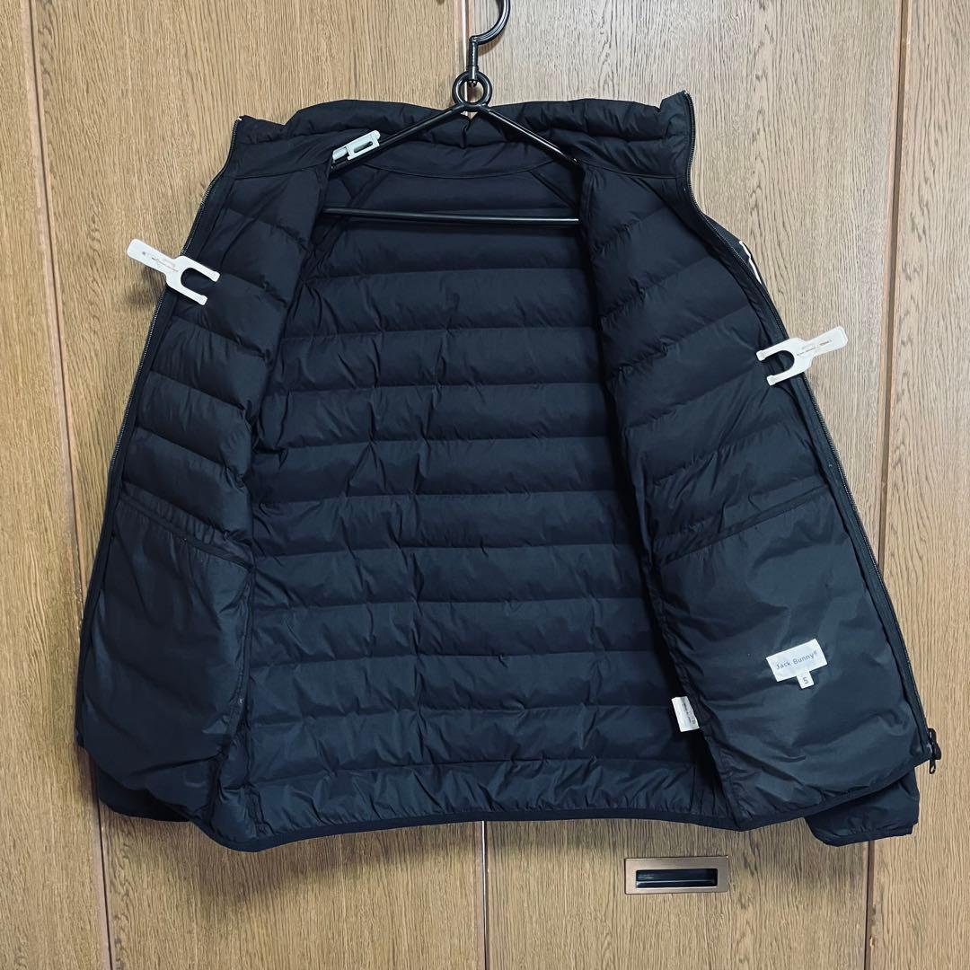 JACK BUNNNYゴルフアウター中綿ジャケット／サイズ5（Lサイズ） 黒