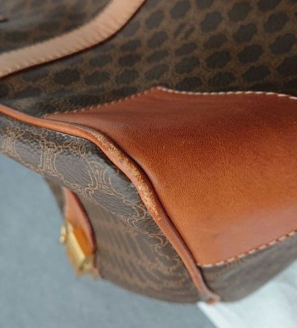 セリーヌ(CELINE)　ボストンバック　M13　ヴィンテージ マカダム柄