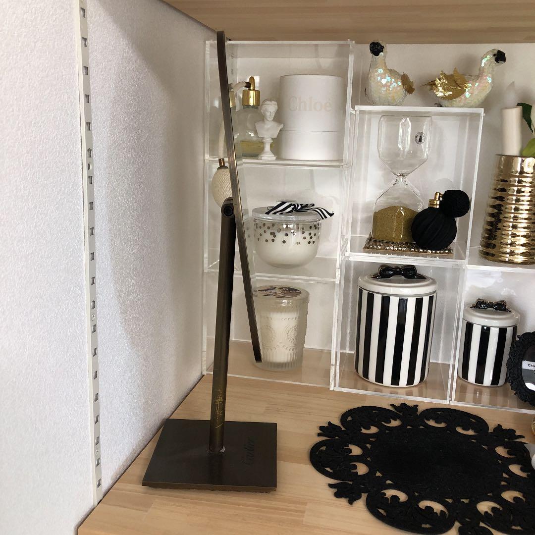 非売品　Cartier スタンド鏡