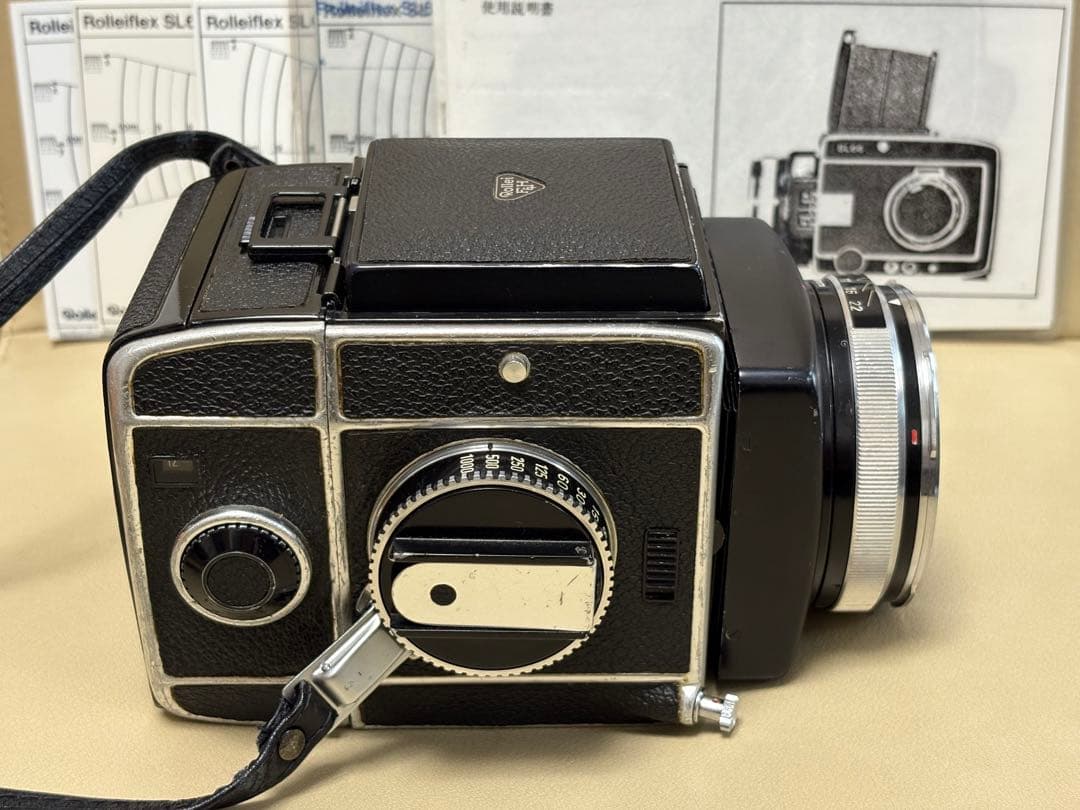 美品Rolleiflex SL66 中判カメラ Planar 80mm f2.8