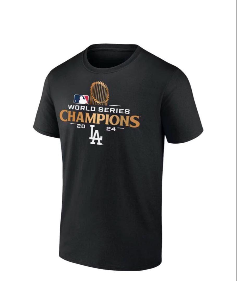 【受注商品】ドジャース 大谷翔平 2024 ワールドシリーズ 優勝記念 Tシャツ