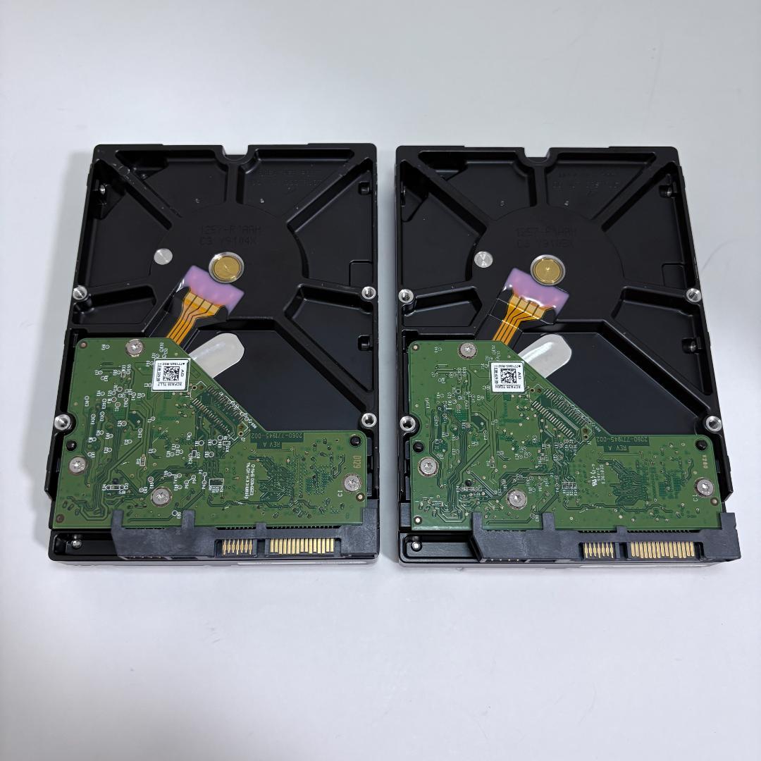 Western Digital HDD 2TBx2個(計4TB) WD Blue