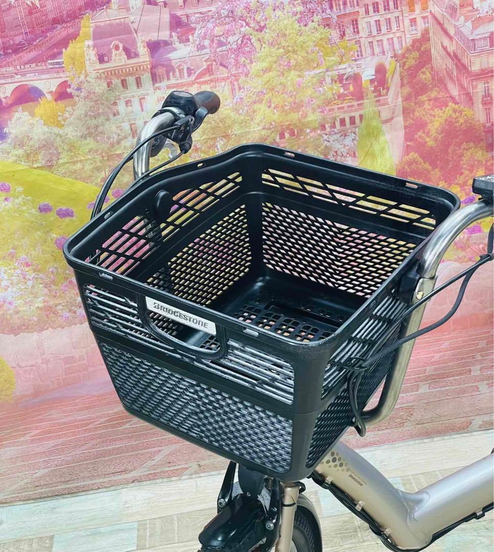 K2514 電動自転車ブリヂストン アンジェリーノ 子供乗せ 20インチ送料無料