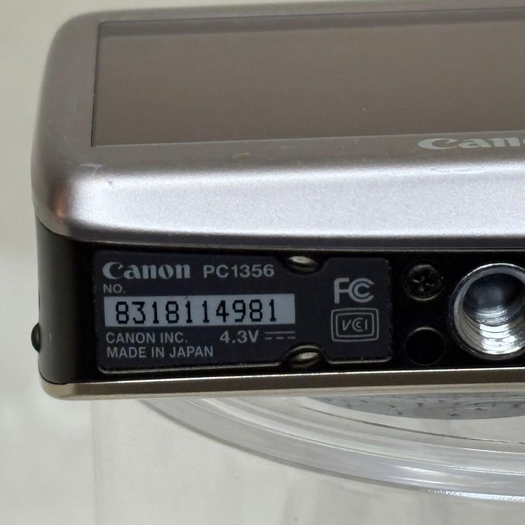Canon カメラ　IXY 510IS PC1356 ゴールド コンデジ　動作品