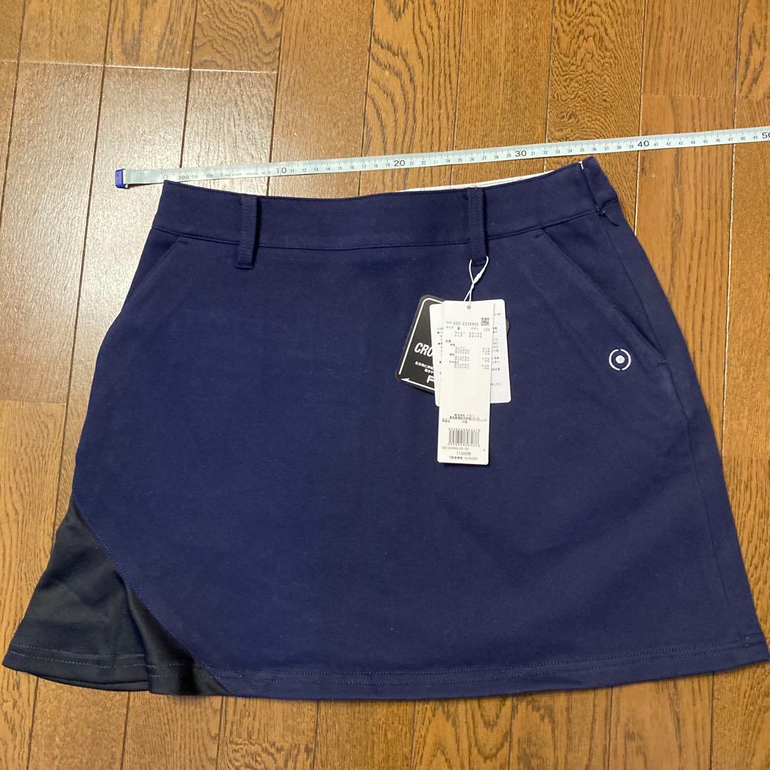 新品 PING ピン　セットアップ　ウール混セーター　スカート 上下セット M