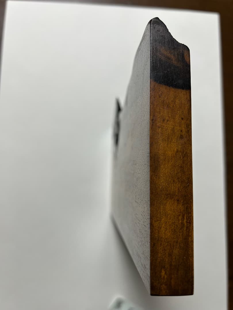 木製花台 (黒柿?)