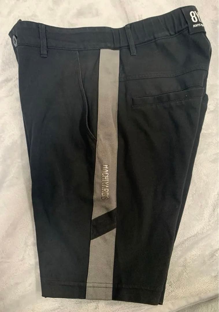 8 YARDS 黒 ショートパンツ