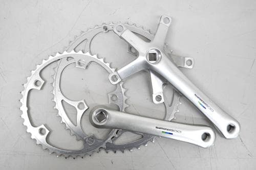 SHIMANO 600 FC-6400 FD RDクランクパーツセット165ｍｍ