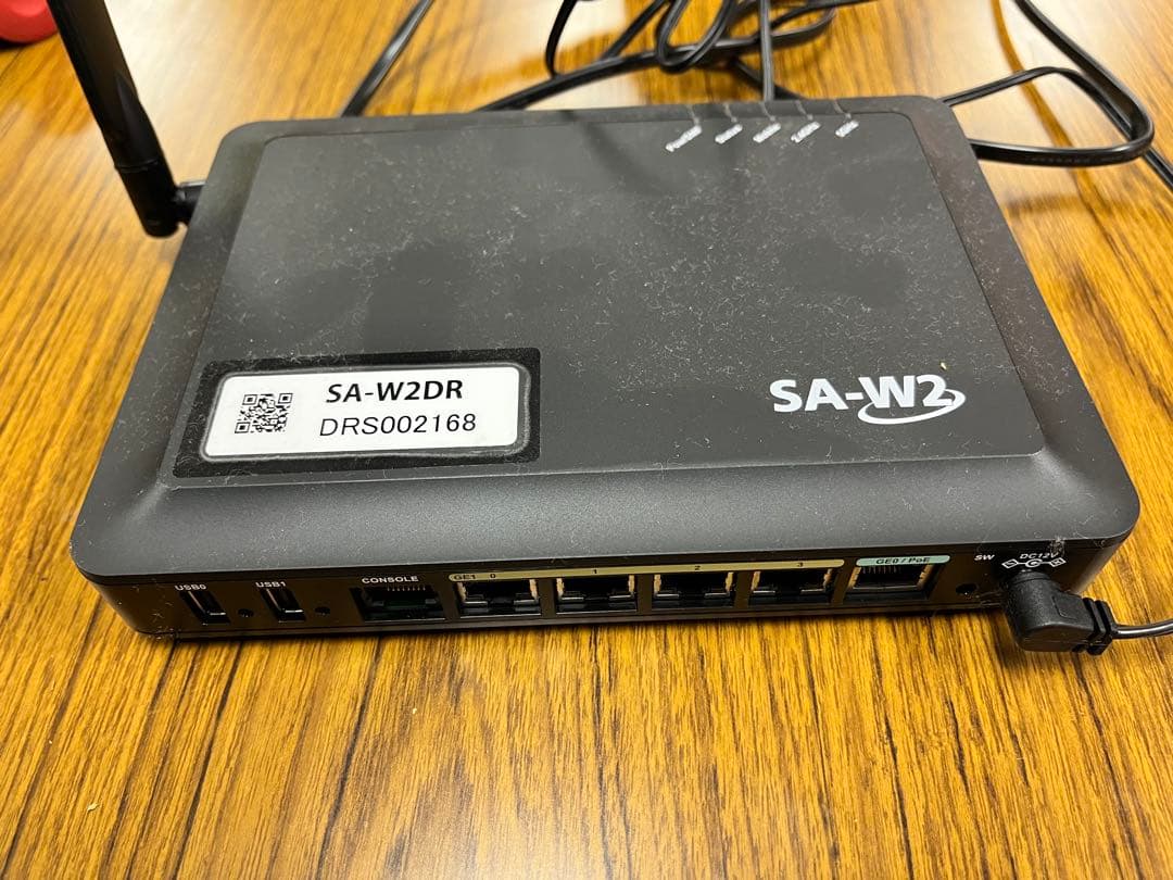 SA-W2DR 無線LANルーター