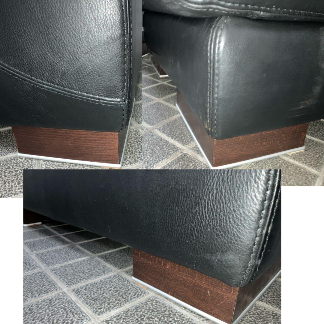 INCANTO DIVANIインカントIDC大塚家具 総革ユニット2人掛けソファ