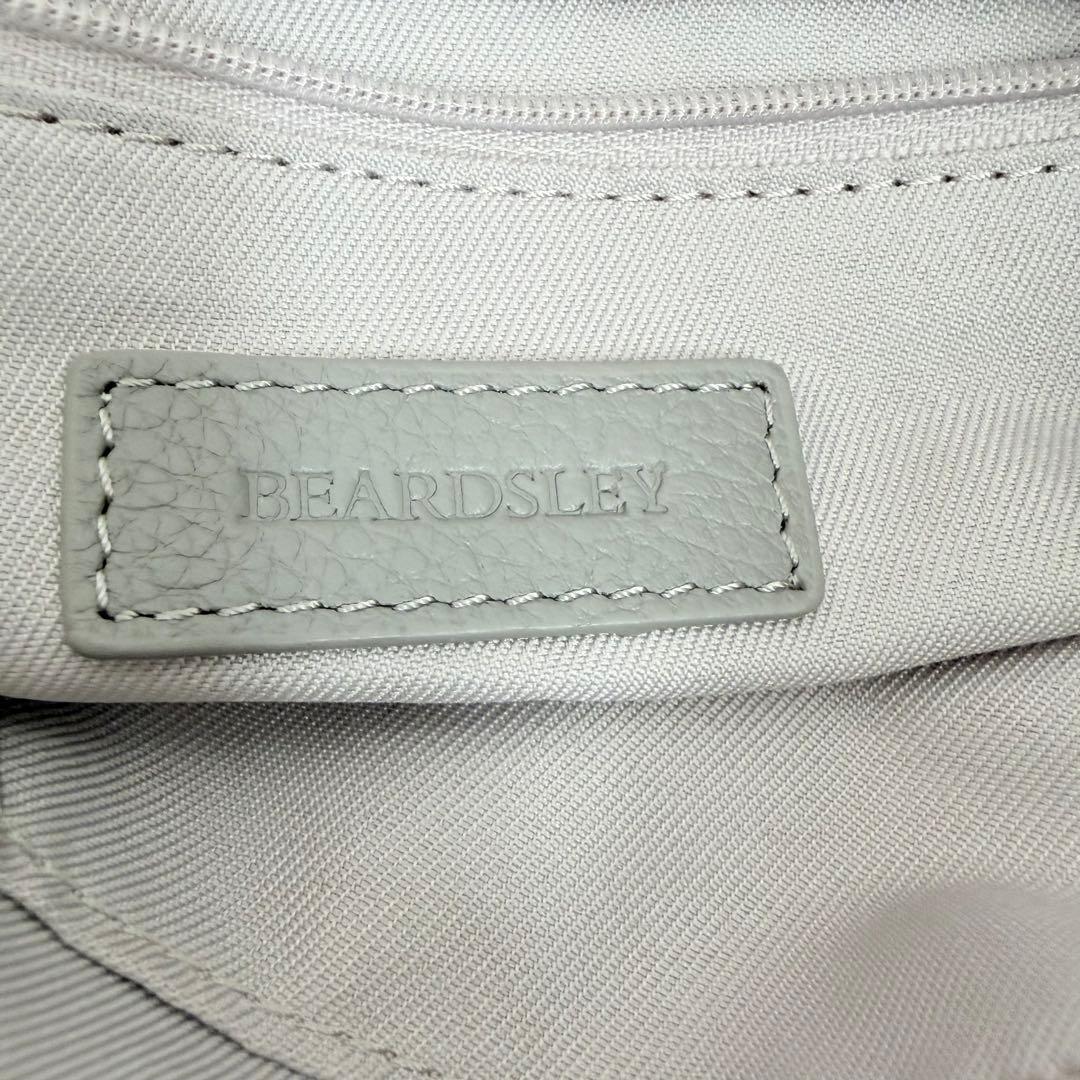 美品✨ビアズリー　ラウンドミニボストンバッグ　トープ　完売品　2wayバッグ