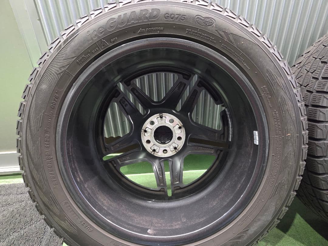 W167ベンツ GLE400dスタッドレスタイヤ AMG20インチ ホイール美品