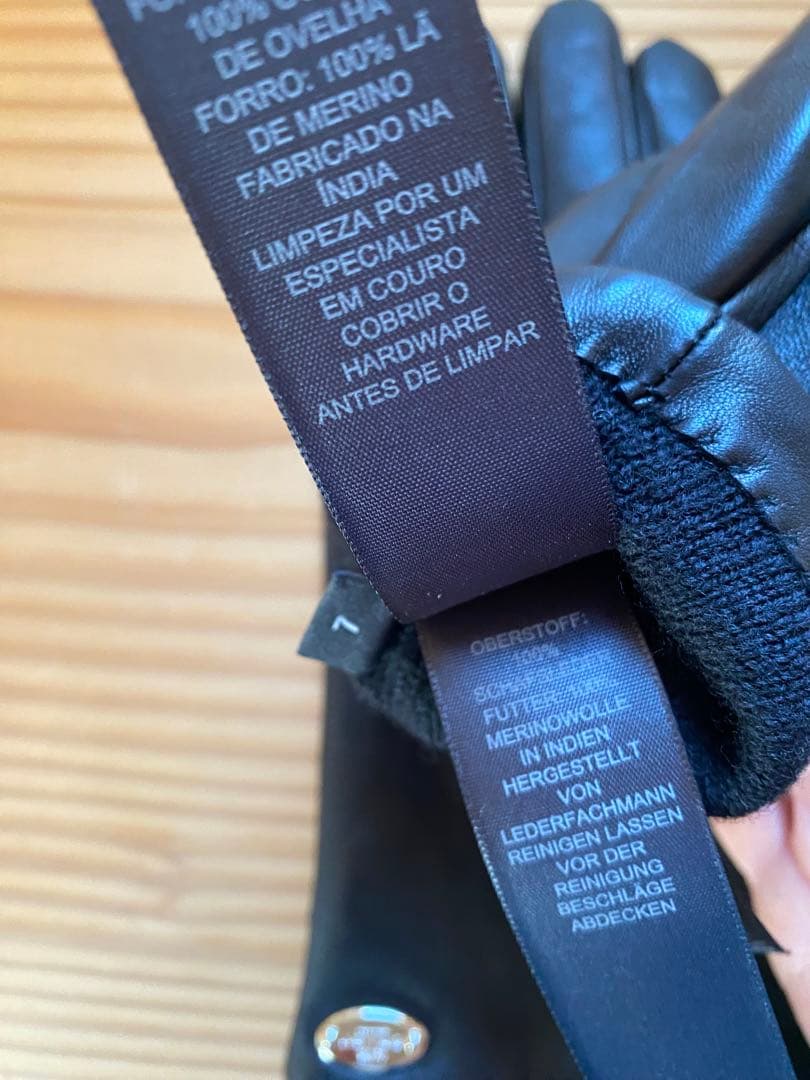 coachコーチ　レザー手袋　未使用品