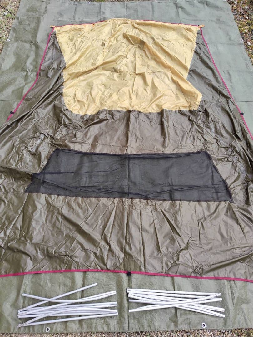 カーサイドタープAL オリーブグリーン