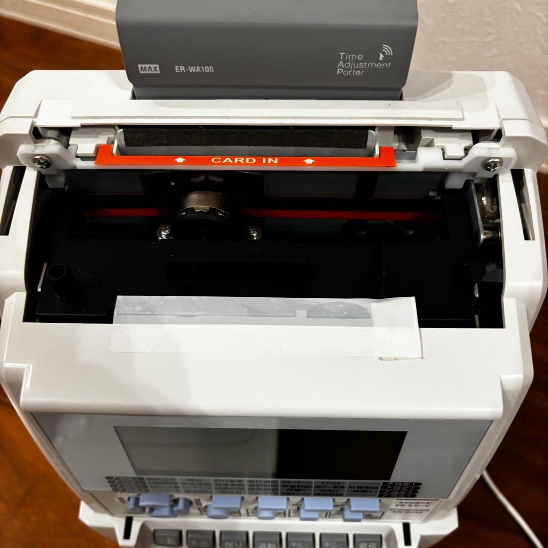 【美品】MAX ER-250S2 タイムレコーダー マックス 打刻機