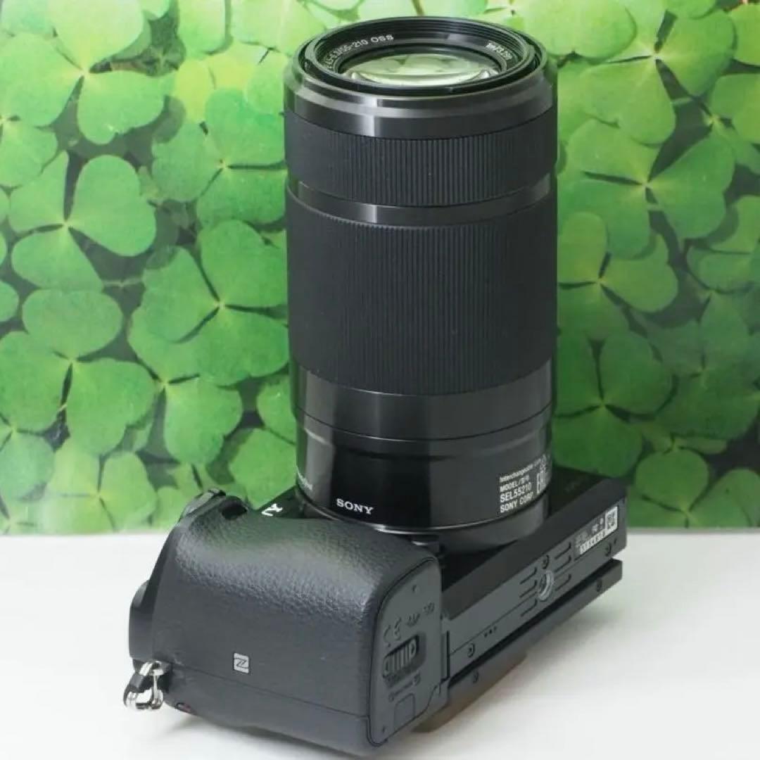 【美品】Wifi搭載❤️軽量 ソニーα6000 2420万画素ダブルレンズキット