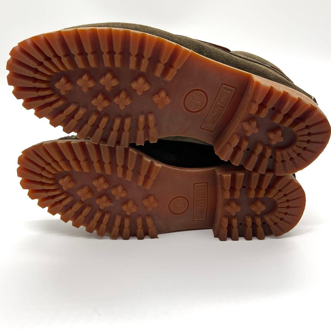 【美品】Timberland 【25.0】スリーアイ ボートシューズ　モカシン