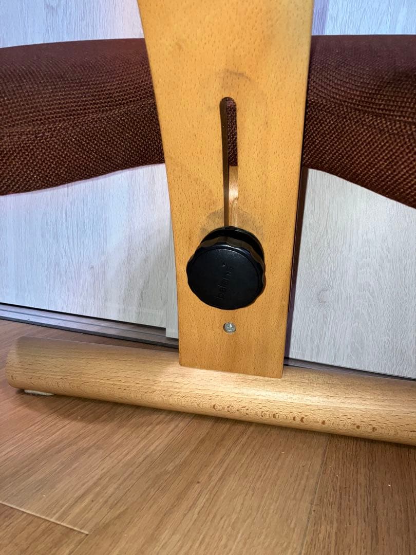 美品　バランスイージー バランスチェア リボ社 新品カバー付(ブルー)