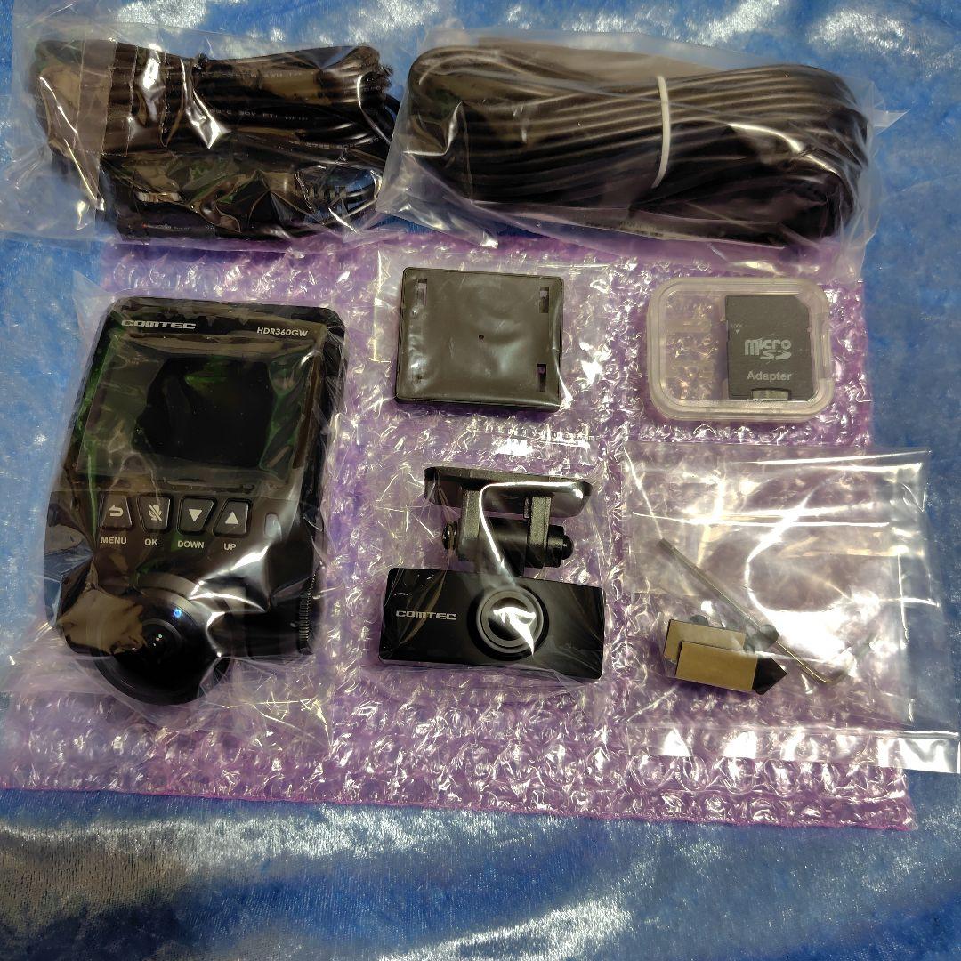 未使用新品★駐車監視ケーブル付き★HDR360GW 360度カメラ ドライブレコ