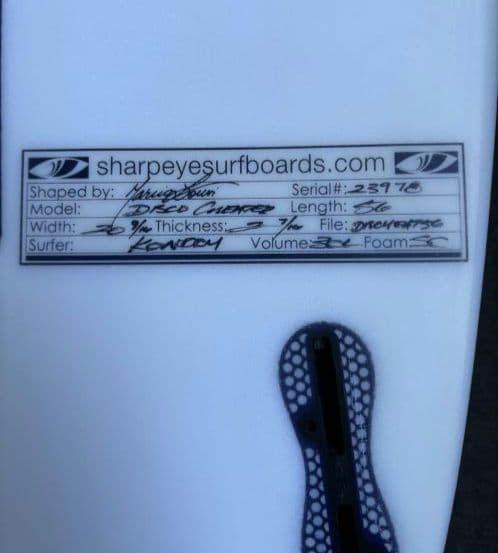 【専用】シャープアイ　サーフボード　ディスコチーター 5'6 30L