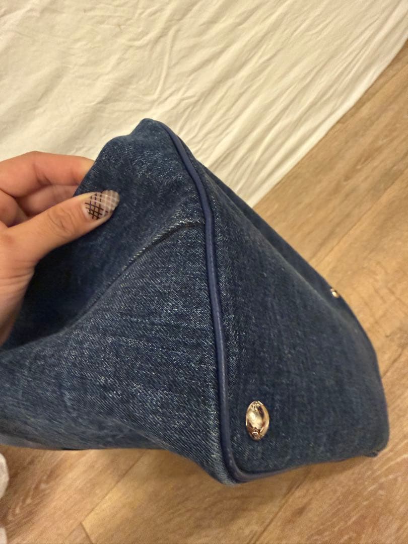 プラダ　デニム　トート　バッグ