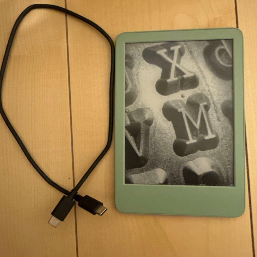 値下げした！Kindle (2024年) 6インチ 16GB マッチャ