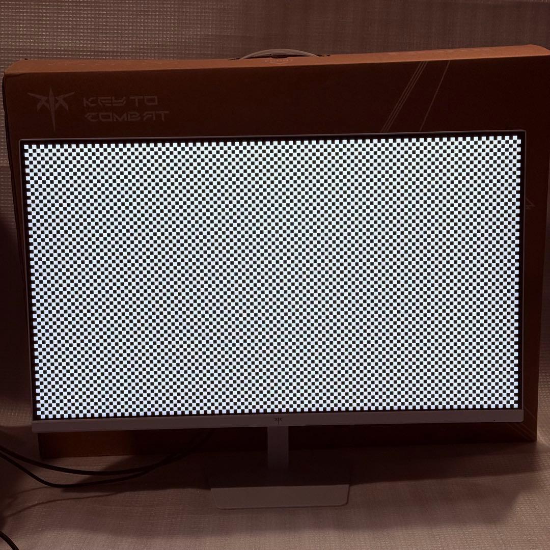KTC 23.8 インチ ゲーミングモニター　ホワイト H24F8