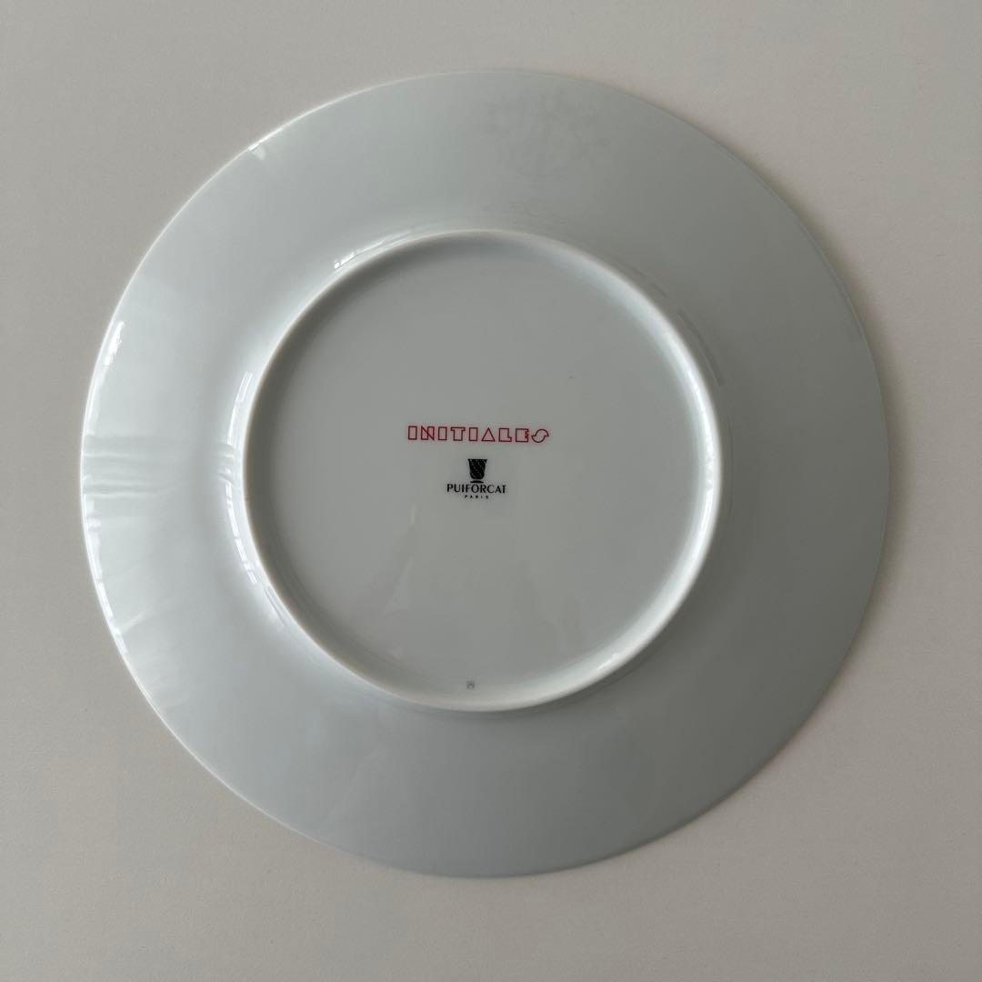 フランスヴィンテージPuiforcatディナープレート ピュイフォルカ エルメス