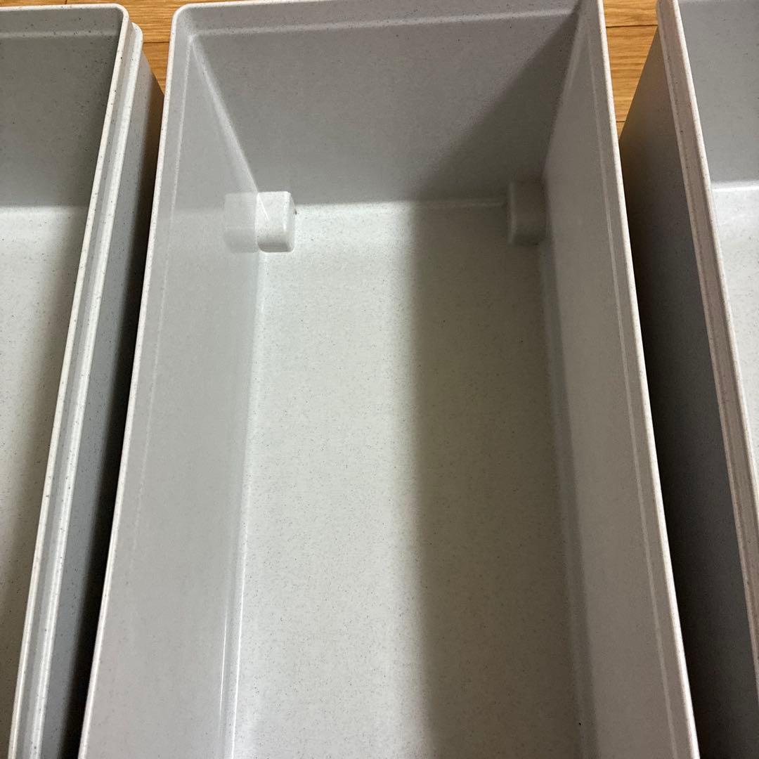 ★タッパーウェア❗️ ディリーストッカー&引き出しスリット2個の３段セット❗️