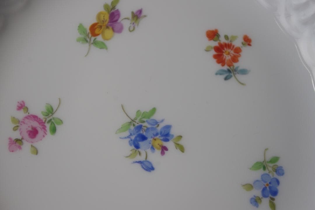 マイセンの皿2枚セット