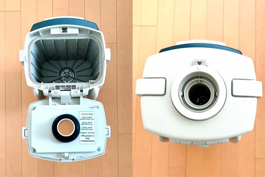 【昭和レトロ】掃除機 CONCORDIAコンコーディア E-2000 取説書付