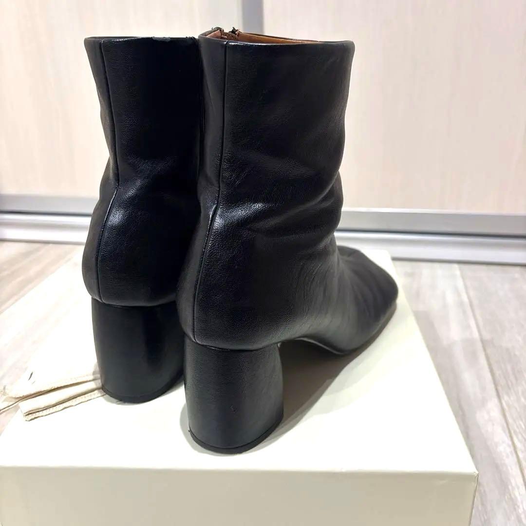 r*r様 TODAYFUL Square Short Boots ブラック38サ