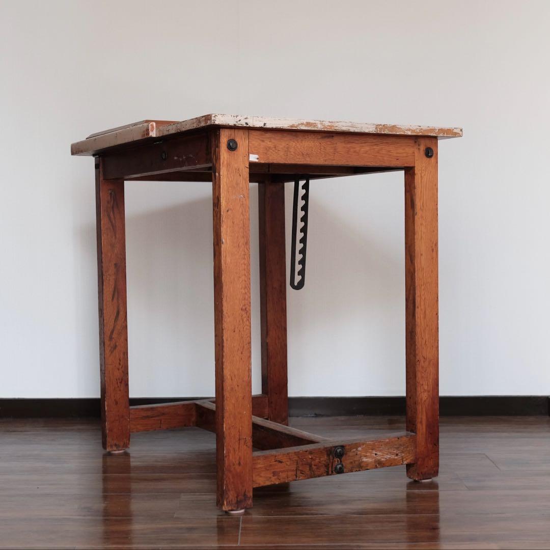 アメリカ製ヴィンテージ木製製図台 1960年代 店舗ディスプレイに最適