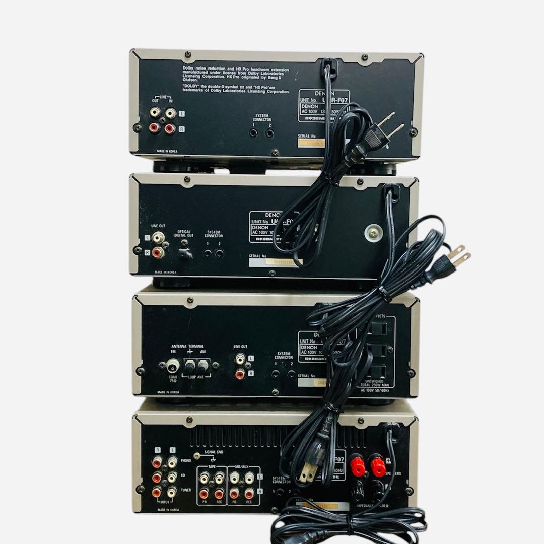 【レア！】DENON PERSONAL COMPONENT SYSTEM