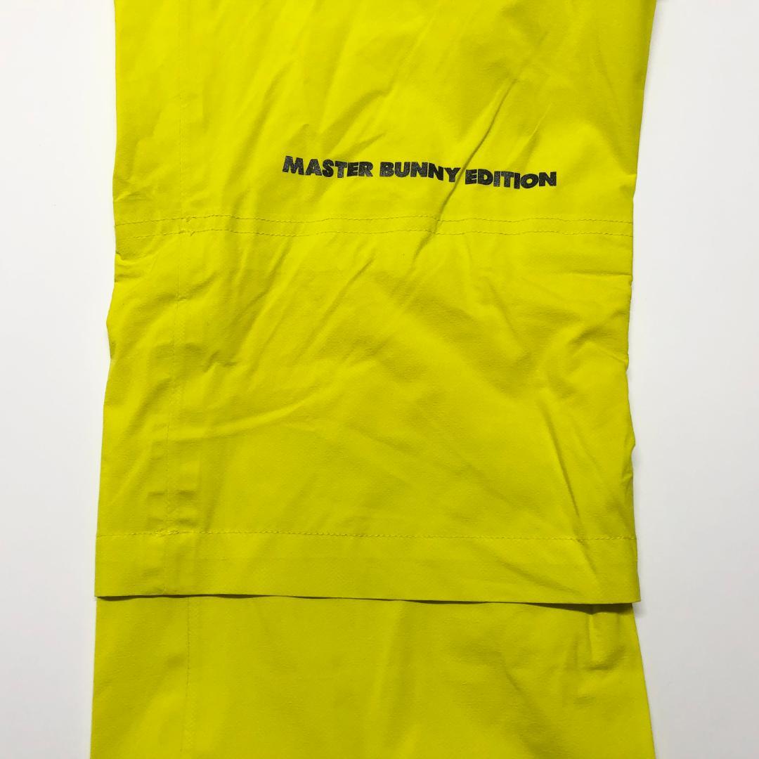 ○★新品未使用　マスターバニーエディション　ナイロンレインパンツ　0　イエロー