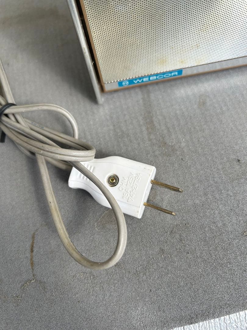 WEBCOR ラジオ　AM/FM アンティーク中古品