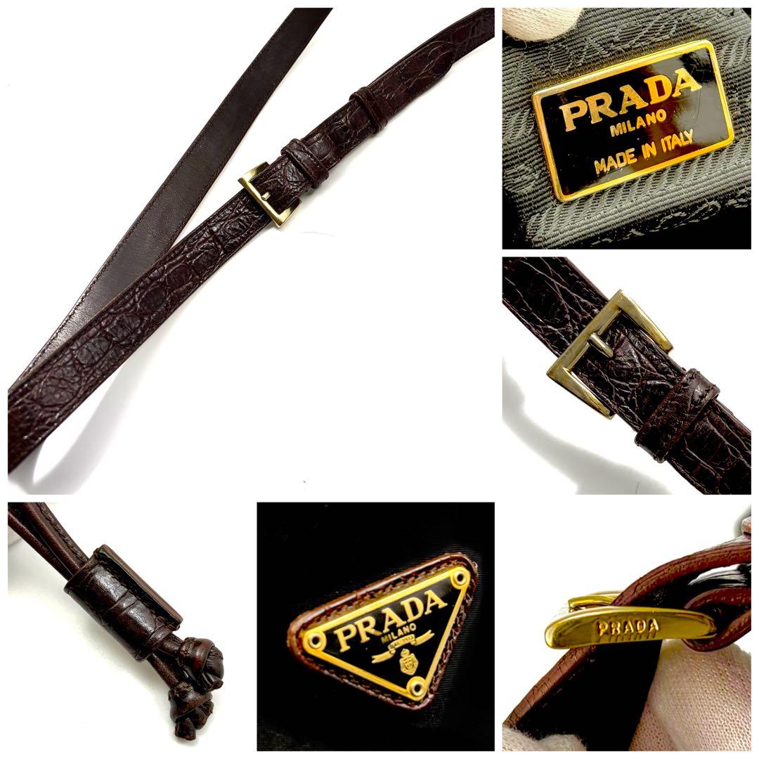 限界値下‼️【人気‼️今期マスト‼️ 】PRADA 巾着バッグ　ナイロン　ブラック