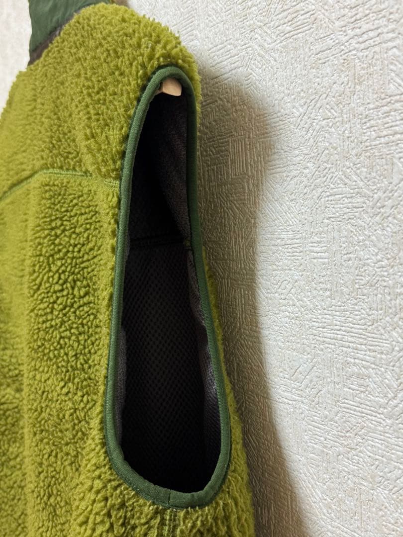 patagonia レトロX ベスト S フリースベスト オリーブグリーン